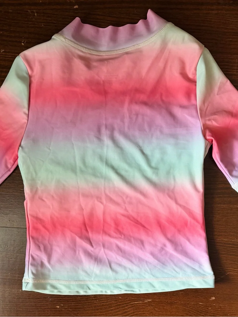 Girl’s Size 7 Carter’s Swimset with Rash Guard (SPF 50)